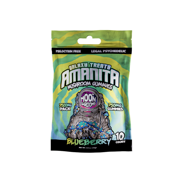 Galaxy Treats Amanita Mushroom Gummies