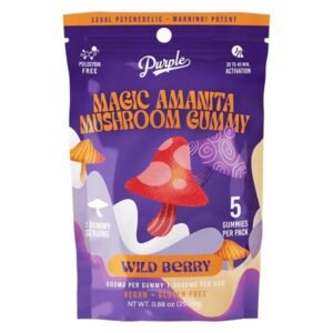 Purple Amanita Mushroom Gummies