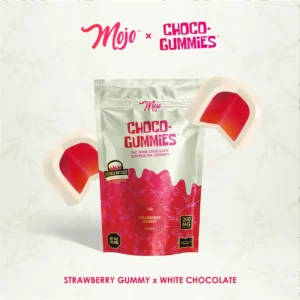 Choco-Gummies - White Chocolate - Strawberry - 200mg