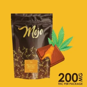 Mojo Chocolates - Caramel Filled Milk Chocolate (Indica) - 200mg